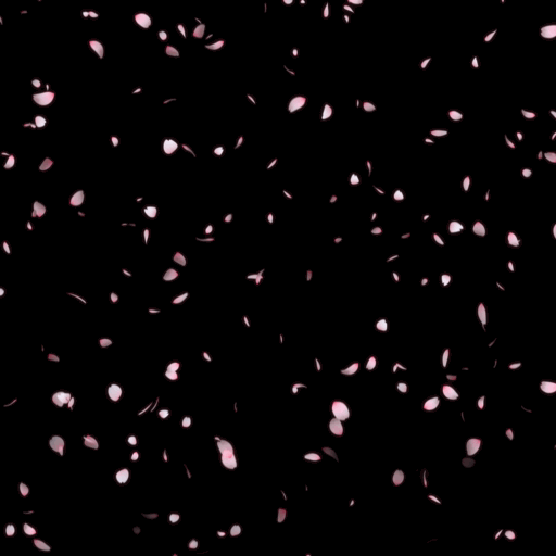 【素材屋 蛇藤】無料映像素材│桜・桜吹雪・桜の花びらが降り注ぐ